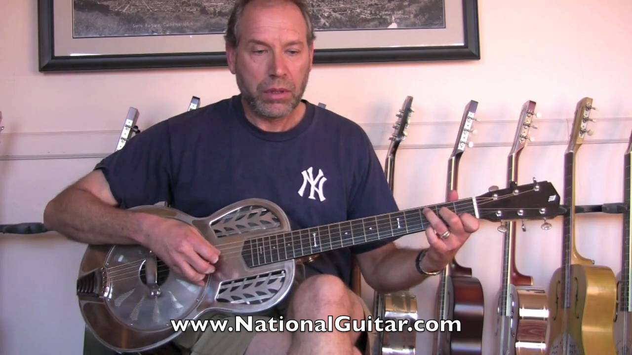 John Morton Parlor Resonator  Demo HD National Guitar