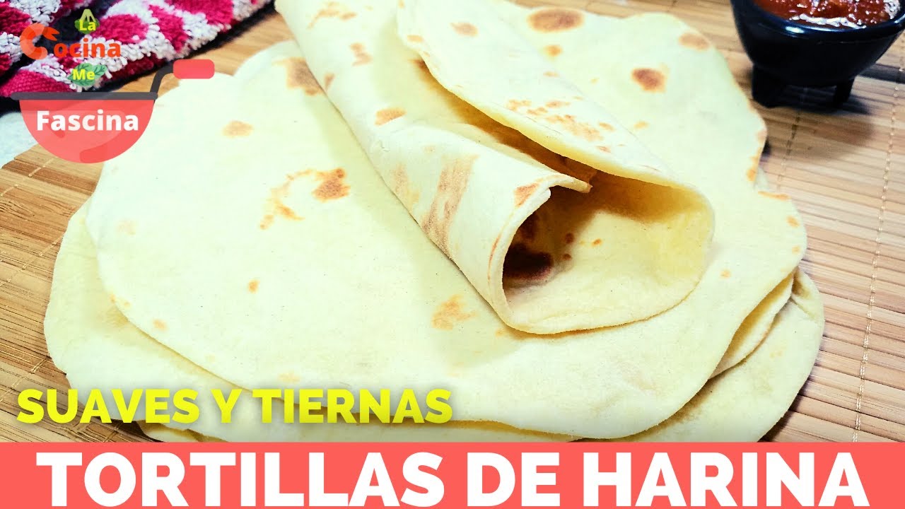 TORTILLAS DE HARINA CON MANTEQUILLA Y LECHE tortillasconmantequilla