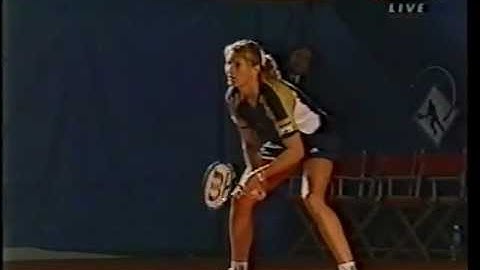 Steffi Graf Topspin Backhand (versus Serena Williams)