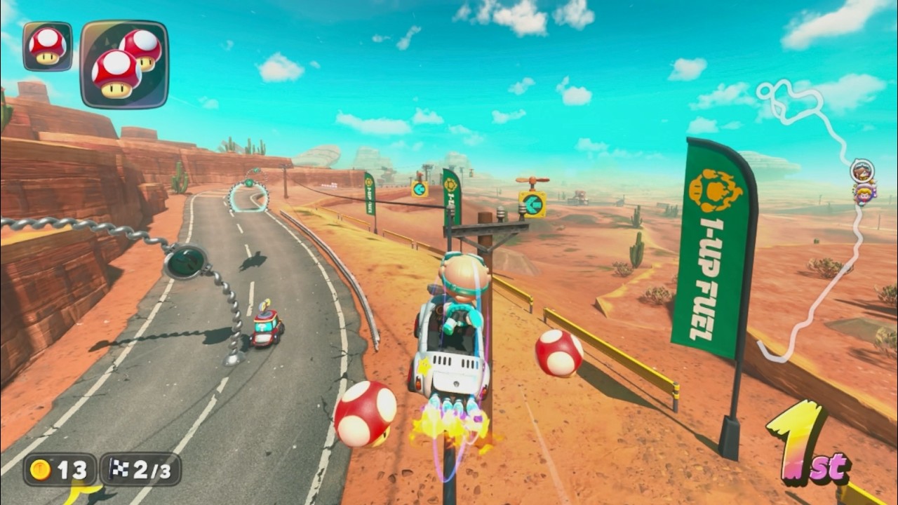 【マリオカートワールド】9300台もいる高レ部屋で前張りサンサン→マリブラ【MKWorld】