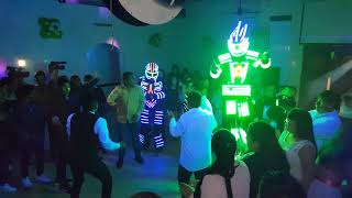 Robot de LED en el 15 de Belén!!!