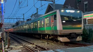 【突発的？代走】E233系都ﾊｴ109編成が相鉄運用を代走
