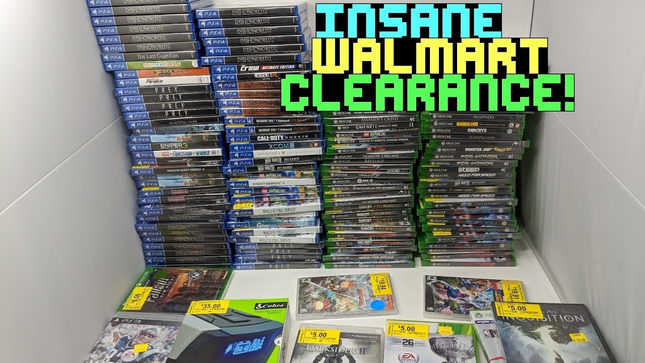 clearance video games