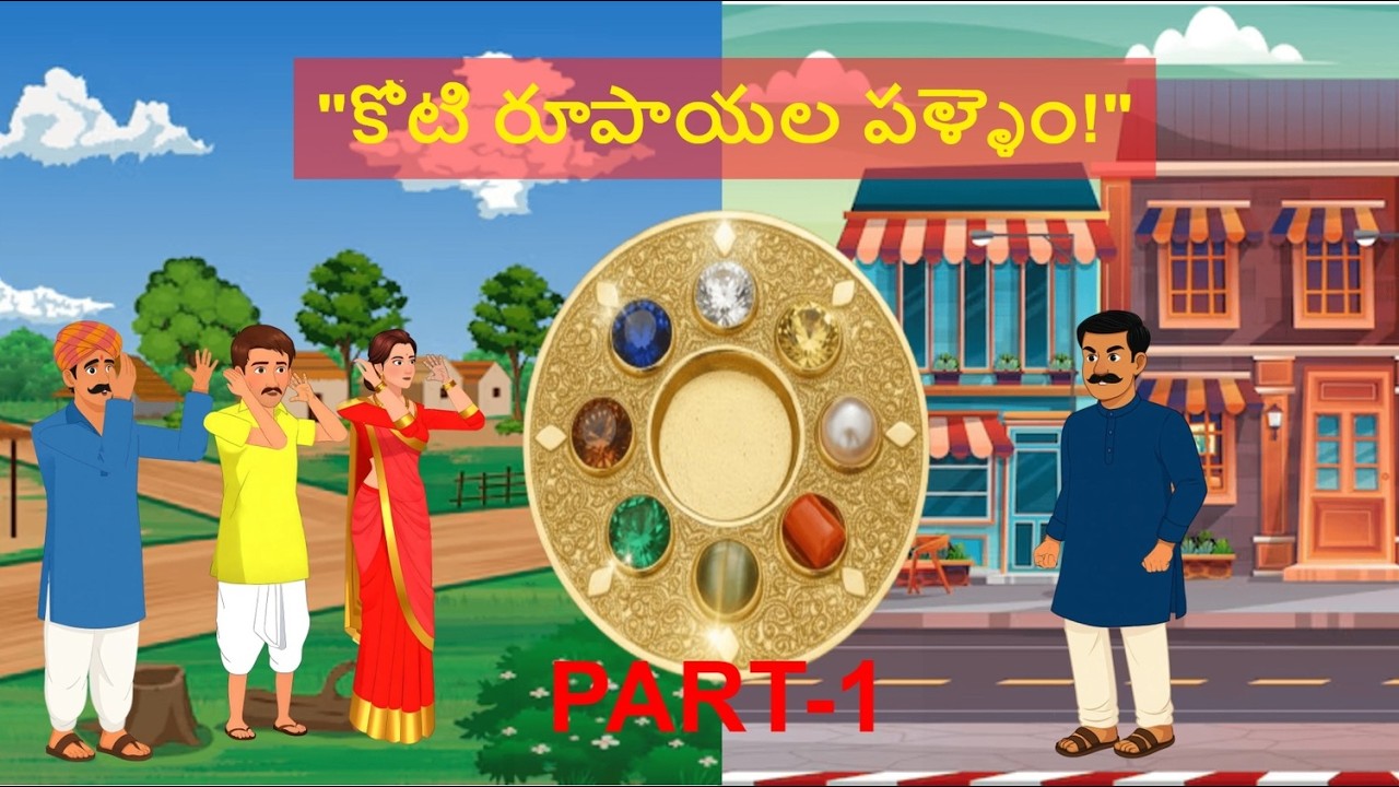 బంగారు పళ్ళెం Vs బిజినెస్ మైండ్ 💰 Part 1I Golden Plate Vs Business Mind I Telugu moral stories