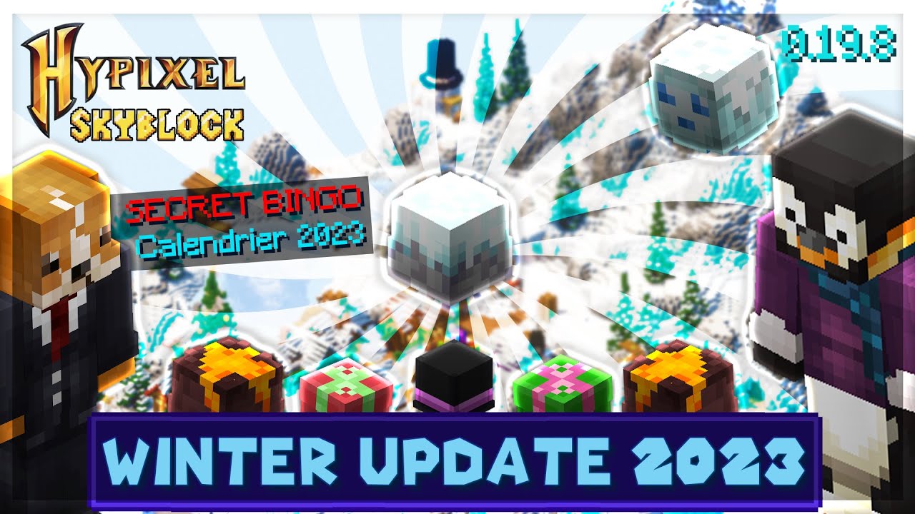 Présentation WINTER QOL & SECRET BINGO UPDATE 0.19.8 JERRY WORLSHOP ...