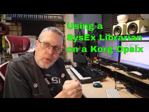 How to import Sysex files on a Korg Opsix