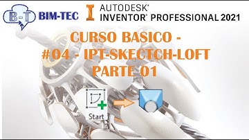 ✏️ Curso Básico Autodesk Inventor 2021 - #04-LOFT - PARTE 01