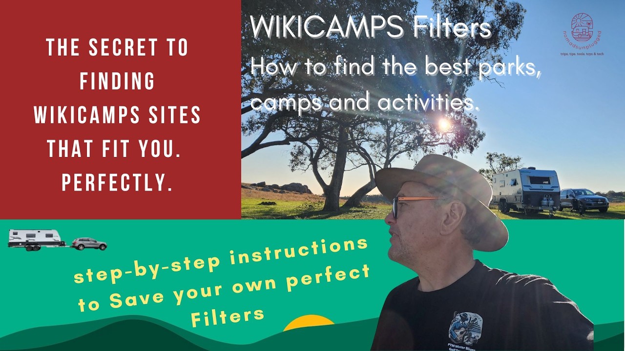 WIkiCamps filters | the Secret to finding the locations that suit you perfectly
