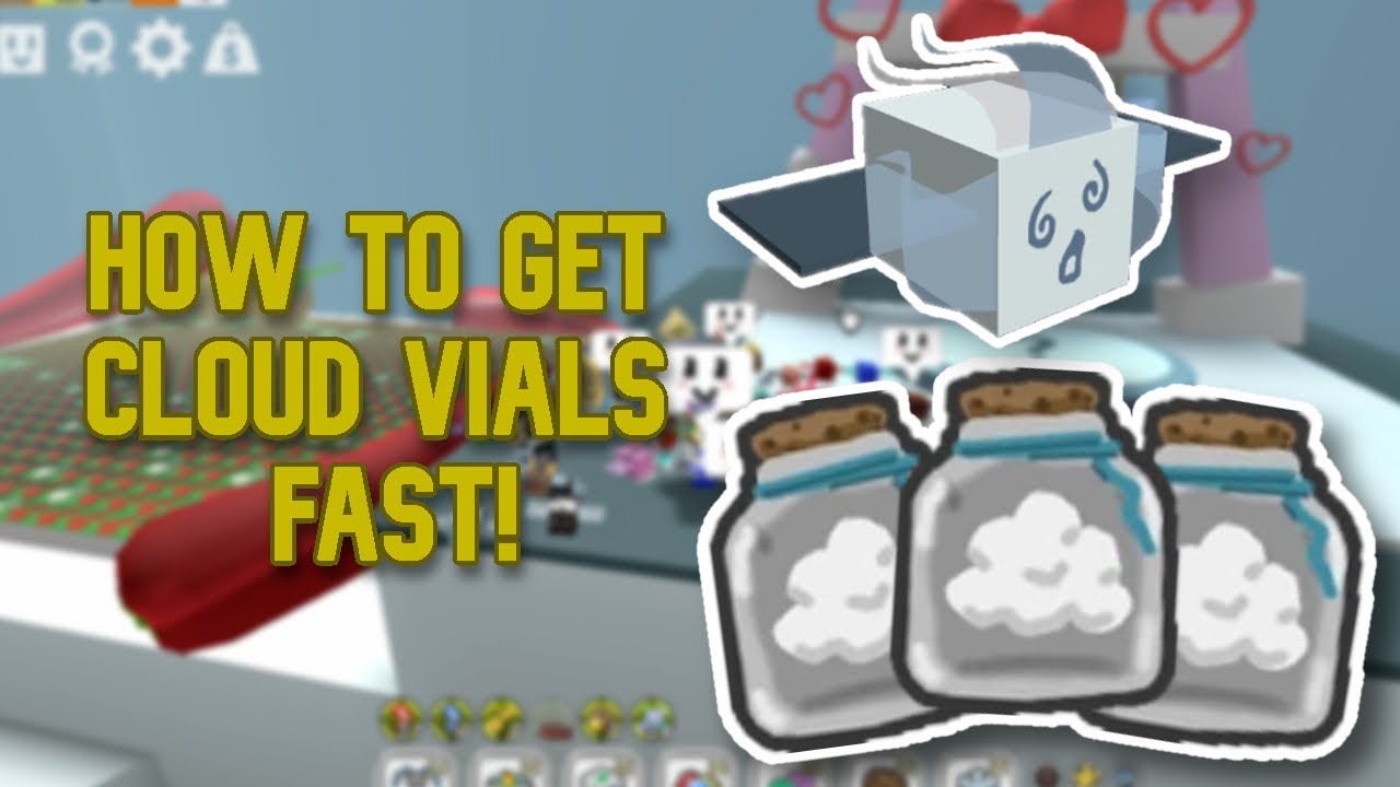 How To Get Cloud Vials FAST Bee Swarm Simulator YouTube