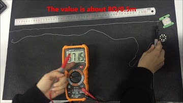 How test resistance value of conductive thread