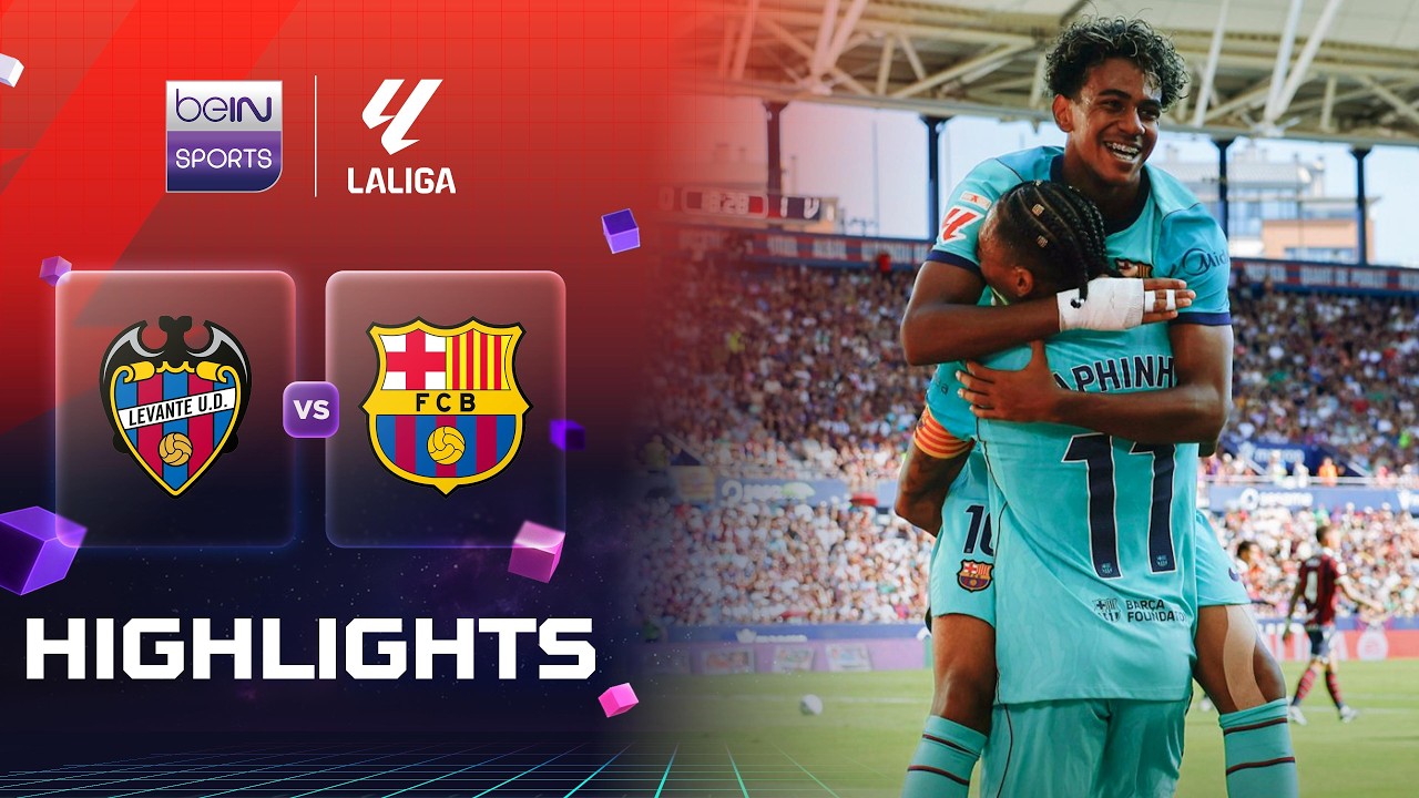 Levante 2-4 Barcelona | LaLiga 26/27 | Match Highlights