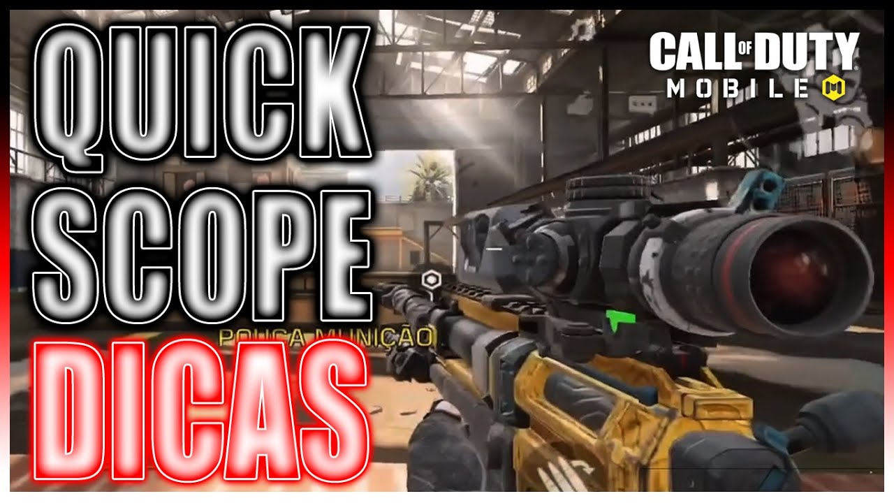 Cod Quick Scopes Dicas Como Aprender e Melhorar Quick Scope na Sniper COD Mobile ...