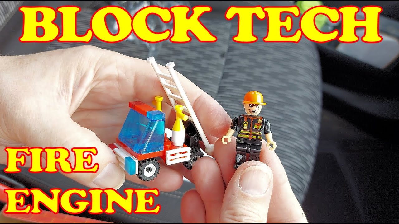 Block Tech Fire Engine - YouTube