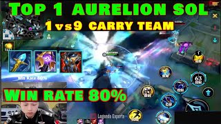 Top 1 Aurelion Sol Tốc chiến - Tỷ lệ thắng 80% | Gánh cả team siêu nát lật kèo với 17 mạng hạ gục