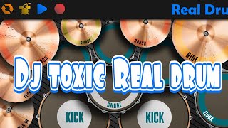 story wa Dj toxic | Real drum cover