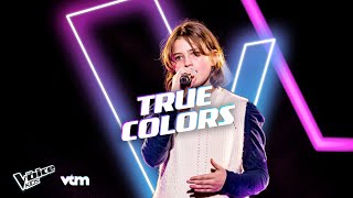 Mia  'True Colors' | Blind Auditions | The Voice Kids | VTM