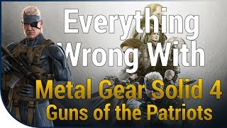 GAME SINS | Everything Wrong With Metal Gear Solid 4: Guns of The Patriots