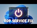 Restart RDP Service in Windows 11 Restart RDP Service Powershell Remote Desktop