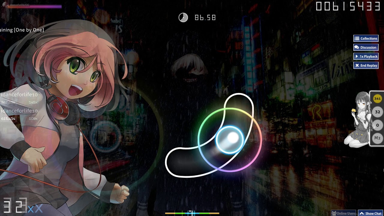 OSU! l one by one ( mizu jump training 5.89* ) YouTube