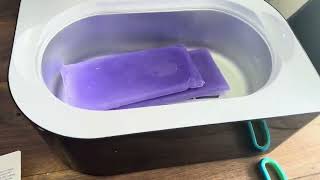 Paraffin Wax Machine Review At-Home Hand & Foot Spa #ad
