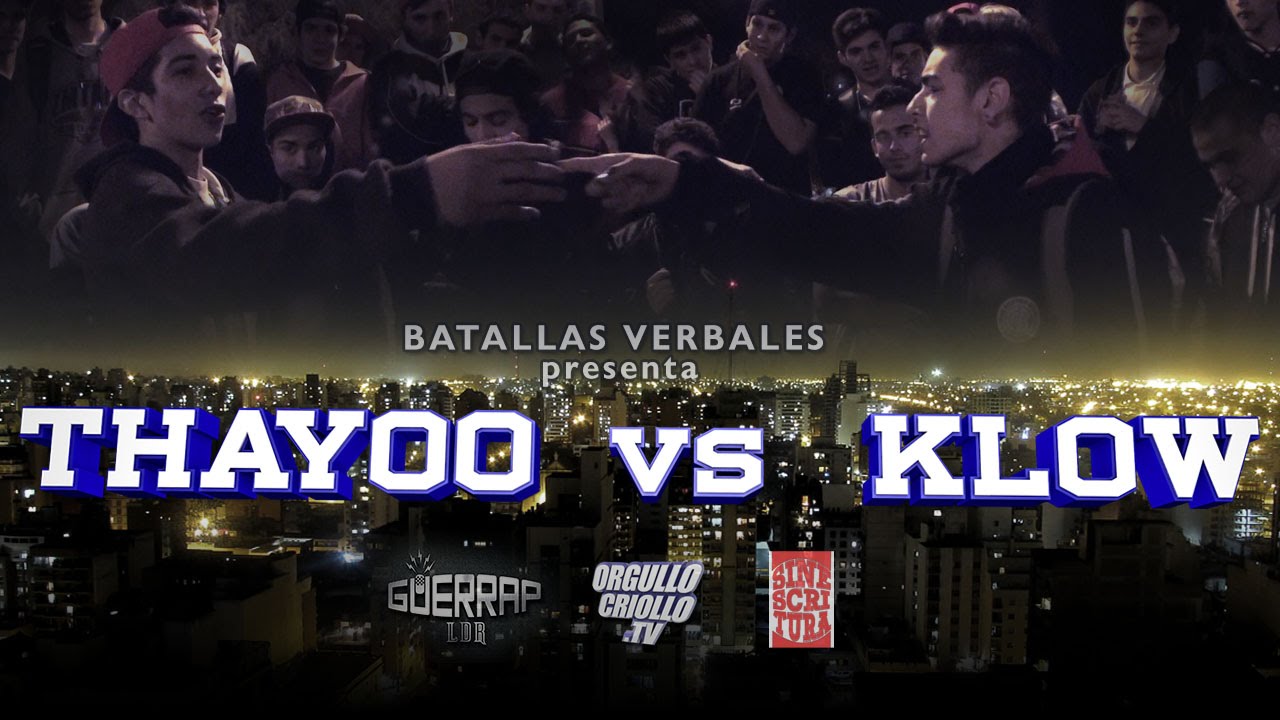 Batalla de Rap: THAYOO vs KLOW @ Sinescritura . CBA . 2015 [HD]