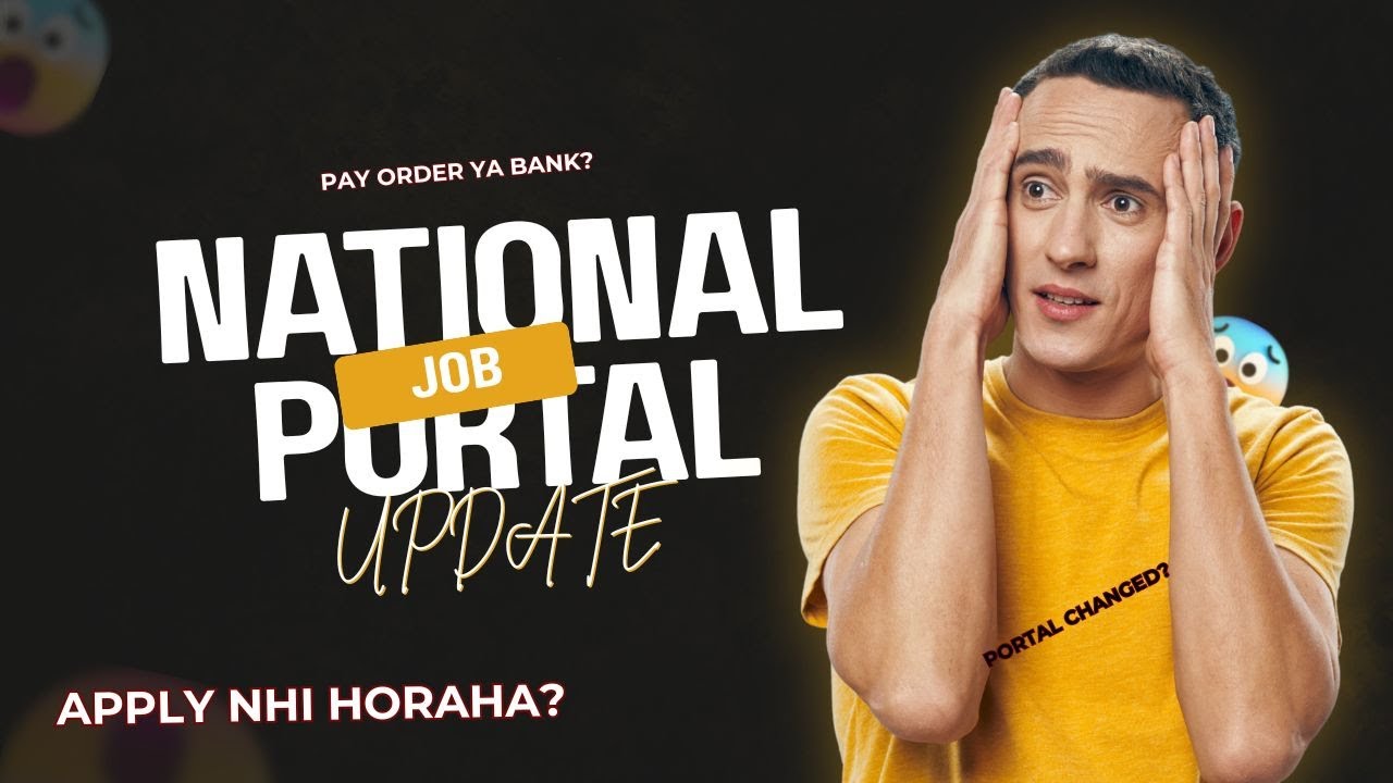 National Job Portal Changed | Assistant Driver | Apply Nhi Horaha | Pay order Waste | Pak Railway