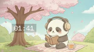 5 Minute Timer with Lofi Music 🐼 Relaxing Panda Beats to Study/Relax