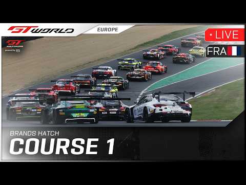 LIVE | Course 1 | Brands Hatch | GT World Challenge powered by AWS 2026 (Français)