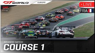 LIVE | Course 1 | Brands Hatch | GT World Challenge powered by AWS 2026 (Français)