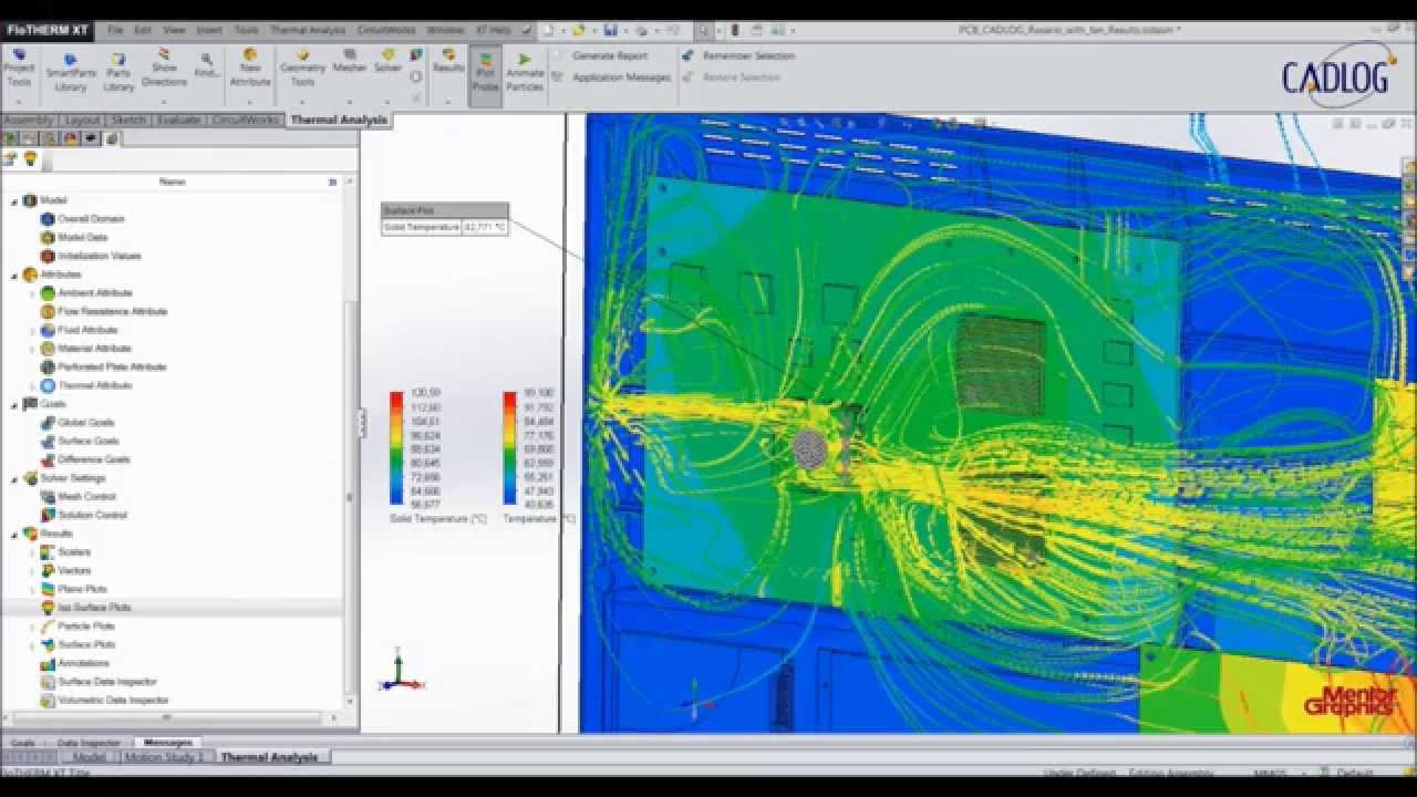 Analisi termica del PCB e del suo apparato con FloTHERM XT - YouTube