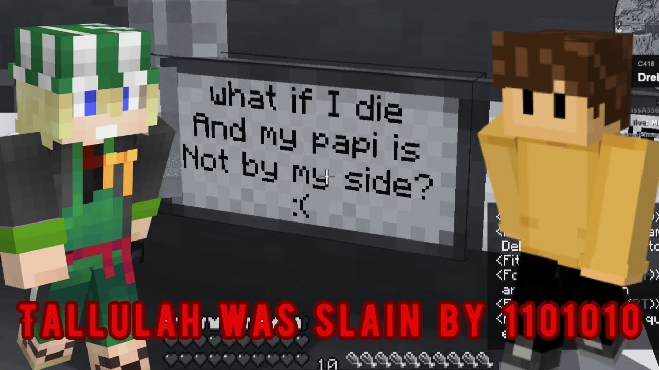 Tallulah is Killed by Binary Monster and Philza is pissed 