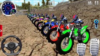 不可能なバイクスタント運転 - ダートバイクレーシングシミュレーター2026 Android IOS Mudゲームプレイ[FHD] screenshot 3
