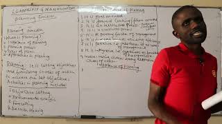 LM MANAGEMENT FUNCTION   PLANNING