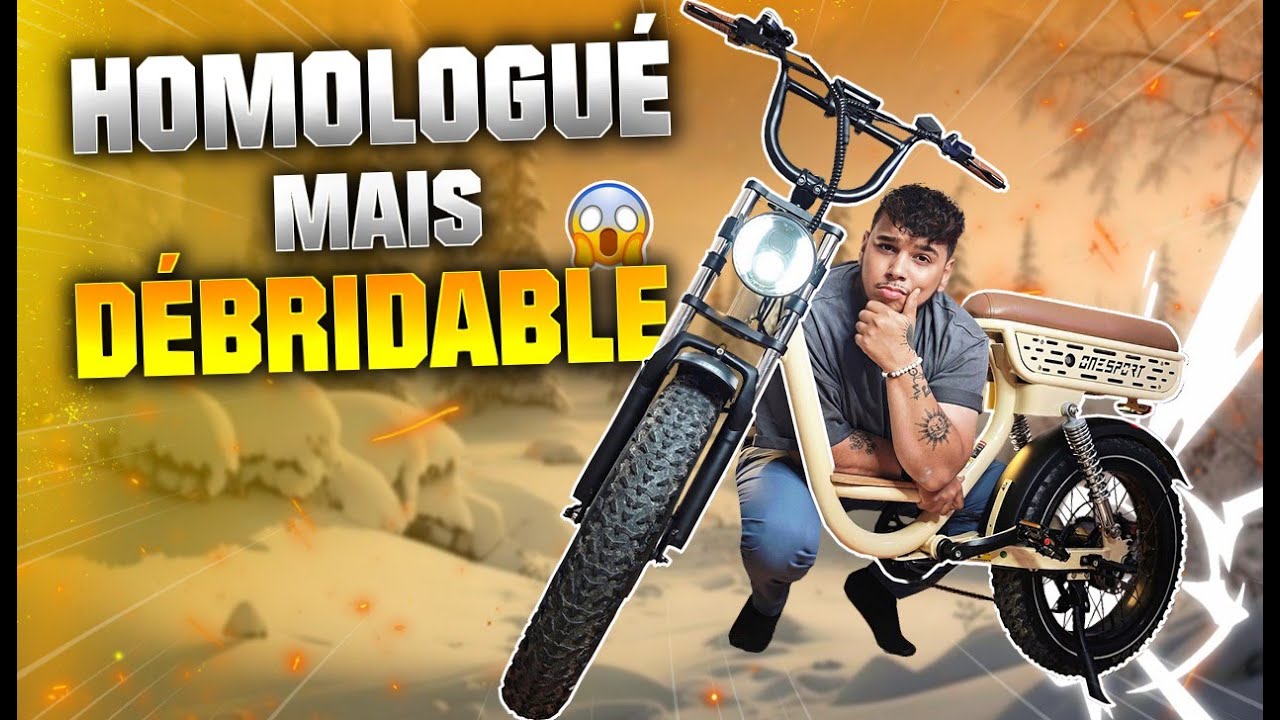 TEST D'UN FAT BIKE CONFORT ET PUISSANT ! OneSport W77