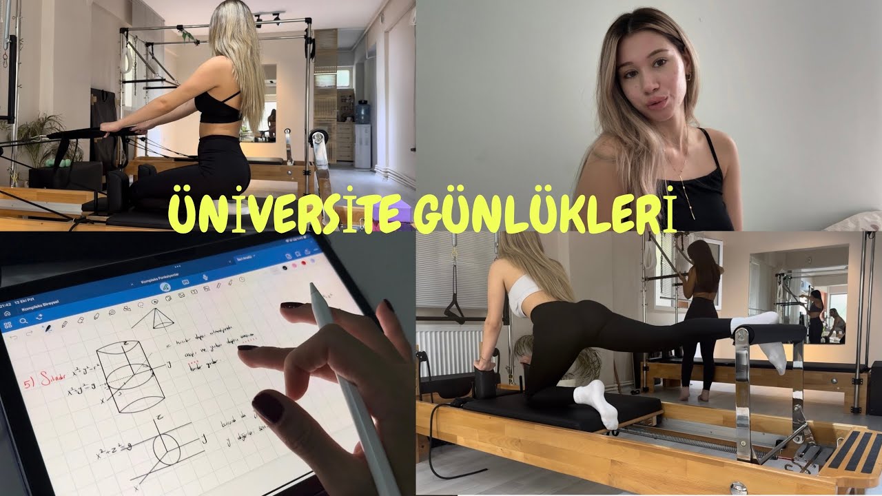 Benimle İki Gün I Üniversite Günlükleri , pilatese başladım 