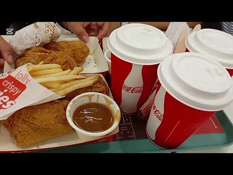MUKBANG TA DIRI NGA SIDE WITH HK FAMILY🥰❤️@jollibsshongkong#jollibee #chickenjoy #shortvideo #short