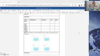 Scientific Method Cookie Dunk Lab