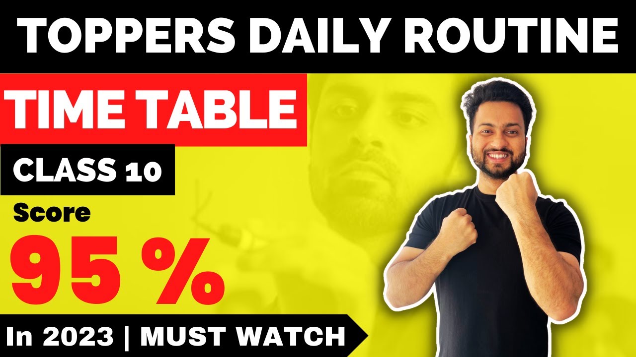 best-topper-time-table-for-10th-students-topper-s-time-table-secrets