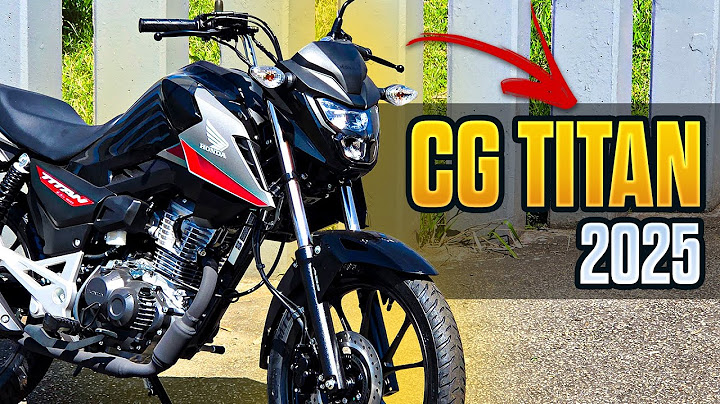 CG Titan 160 2025 | Metallic Black (Full Review: Technical specifications, consumption, dashboard...