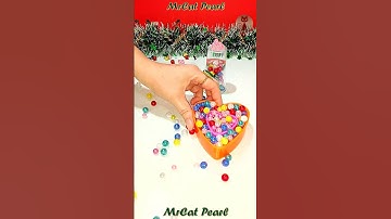 Satisfying Reverse Colorful Pearl Beads Relaxing ASMR ☀️🌞🌛 #reverse #asmr #satisfying