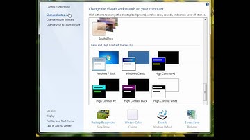 Windows 7 personalization