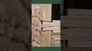 Mortise and tenon structure in action #carpentry #DIYprojects #woodworking