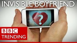 The Invisible Boyfriend - BBC Trending takes a look at a 'cover-up' dating app screenshot 5