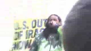 Ozomatli at Anti War Rally 1