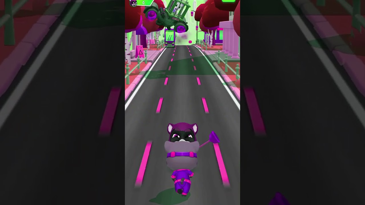 Talking Tom Hero Dash New Ultra Power Tom Unlocked To Rescue All Tom Heroes 