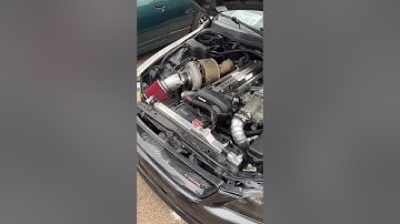 HUGE TURBO ON A 1JZ SWAPPED IS300 #shorts #cars #automobile #is300 #lexus #turbo #1jz #2jz #racecar