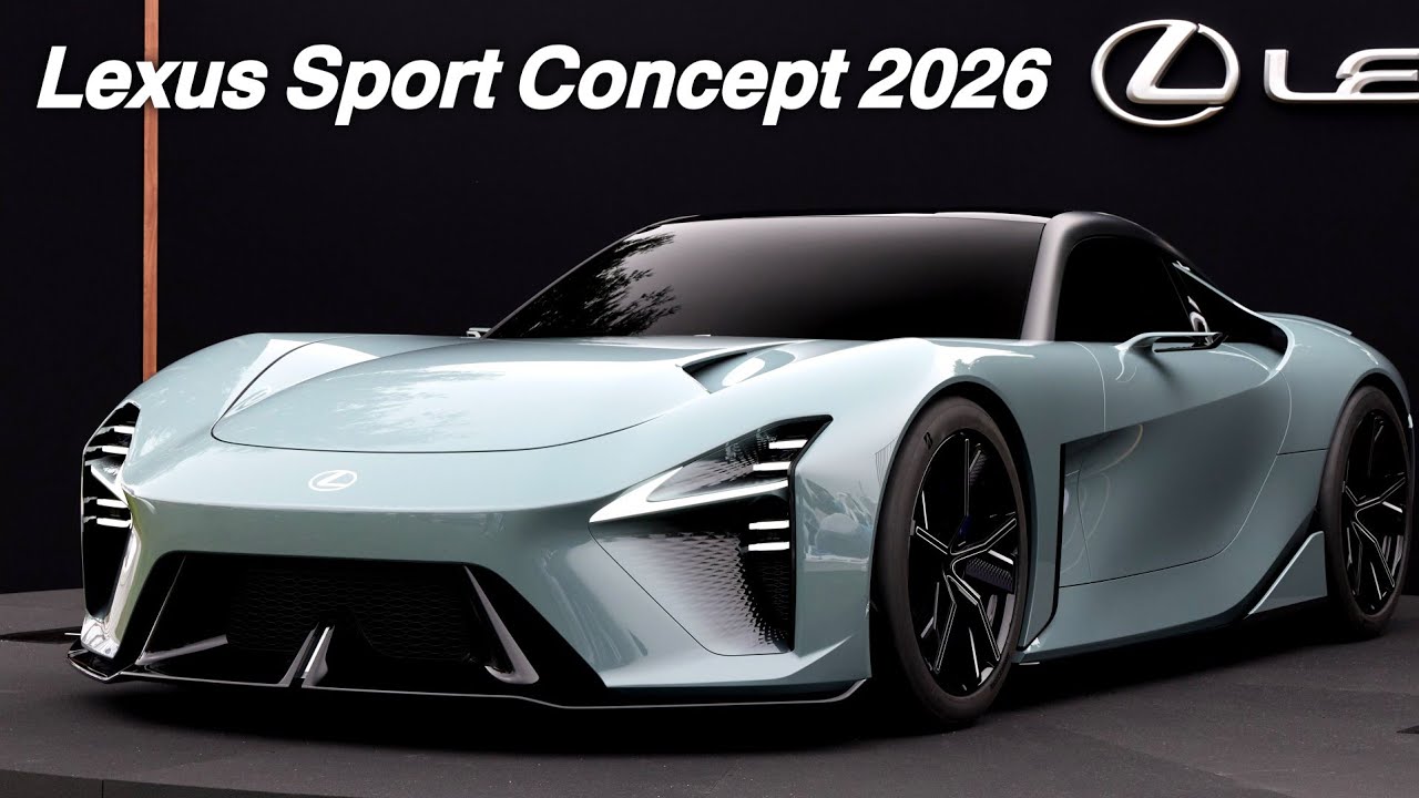 Lexus Sport Concept 2026 – Next-Gen Two-Door Sports Car Unveiled at The Quail