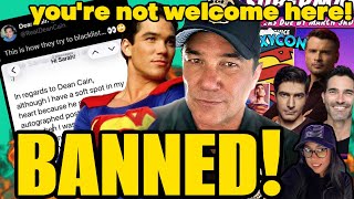 Dean Cain BANNED over "VALUES"