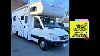 2011 Gulfstream Conquest | Winter Rental Precautions | Must follow steps for all winter rentals by B&W RV 48 views 2 years ago 2 minutes, 8 seconds