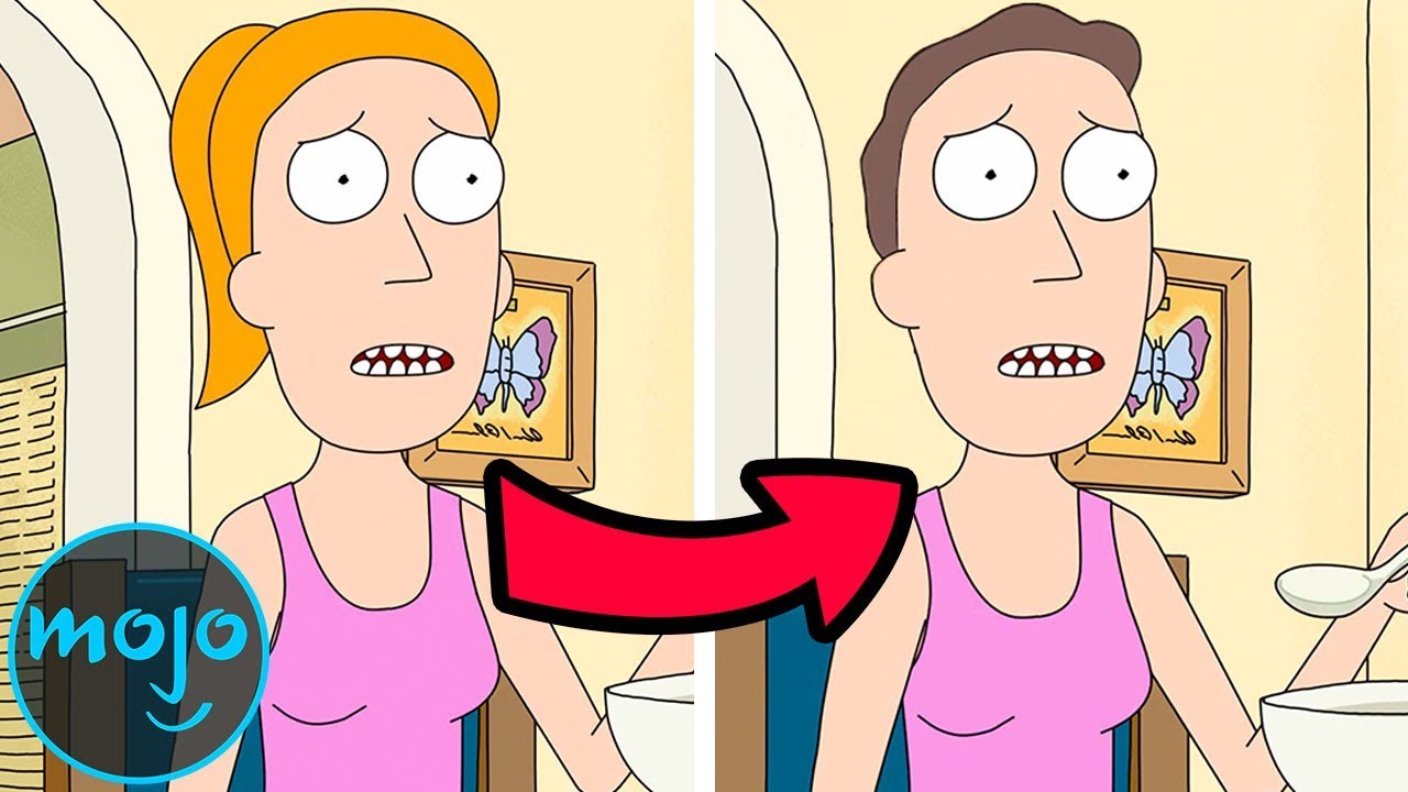 Top 10 Crazy Things You Never Noticed in Rick and Morty